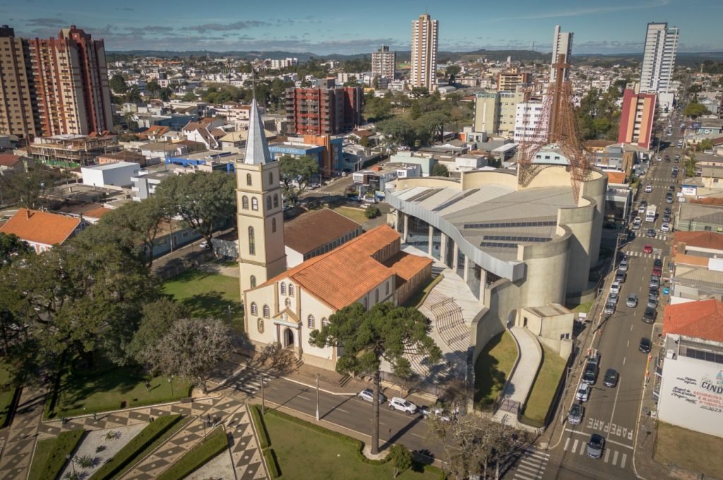 vista catedral do alto